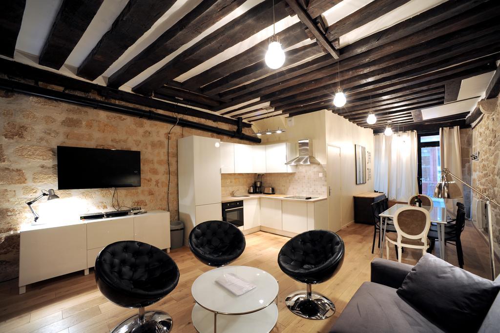 Unique Loft Apartment In Le Marais Paris Extérieur photo